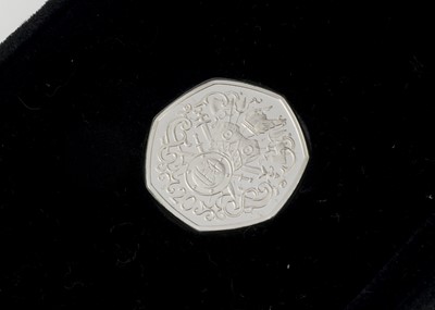 Lot 107 - An Isle of Man Platinum Proof twenty pence coin