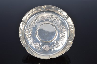 Lot 246 - A late Victorian silver stand from Francis Boone Thomas