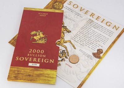 Lot 117 - A modern Elizabeth II gold full sovereign
