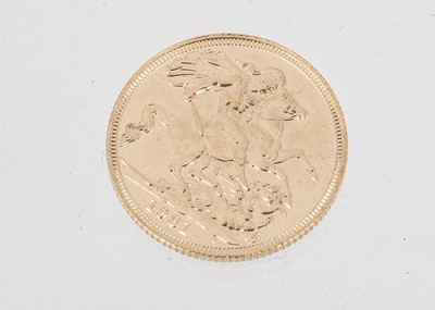 Lot 119 - A modern Elizabeth II gold full sovereign