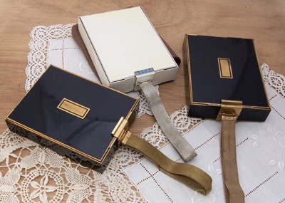 Lot 278 - Three 1930s LSM Park Lane De Luxe two sided carryalls