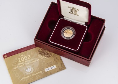 Lot 122 - A Royal Mint Elizabeth II gold proof half sovereign