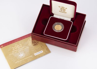 Lot 123 - A Royal Mint Elizabeth II gold proof half sovereign