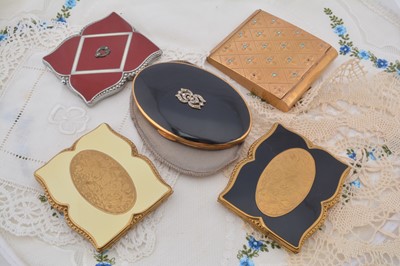 Lot 348 - Two Pygmalion No 1993 shaped rectangular compacts