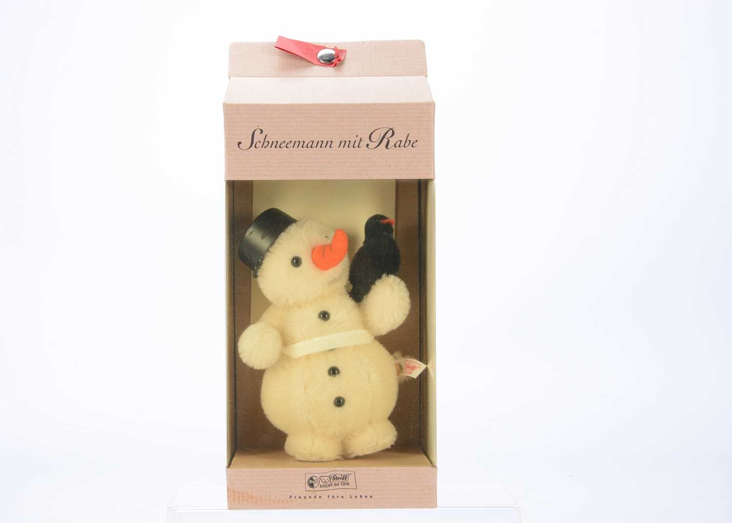 Lot 9 - A Steiff limited edition Snowman with Raven