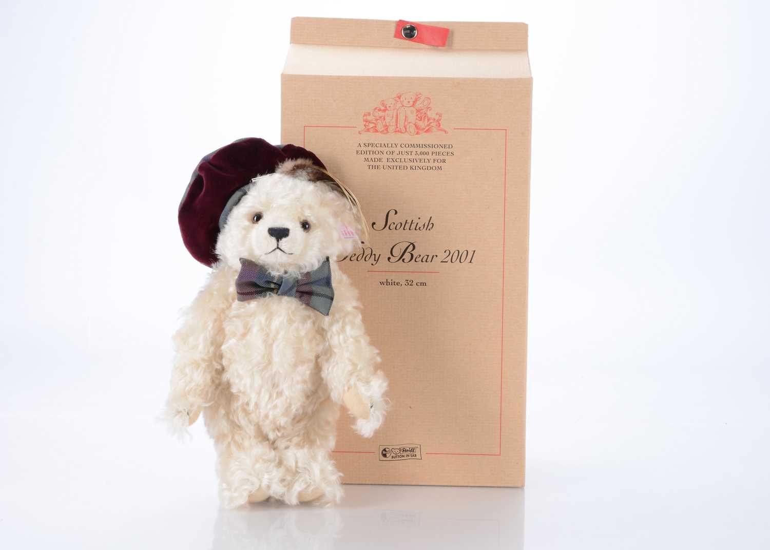 Lot 11 - A Steiff limited edition Scottish teddy bear