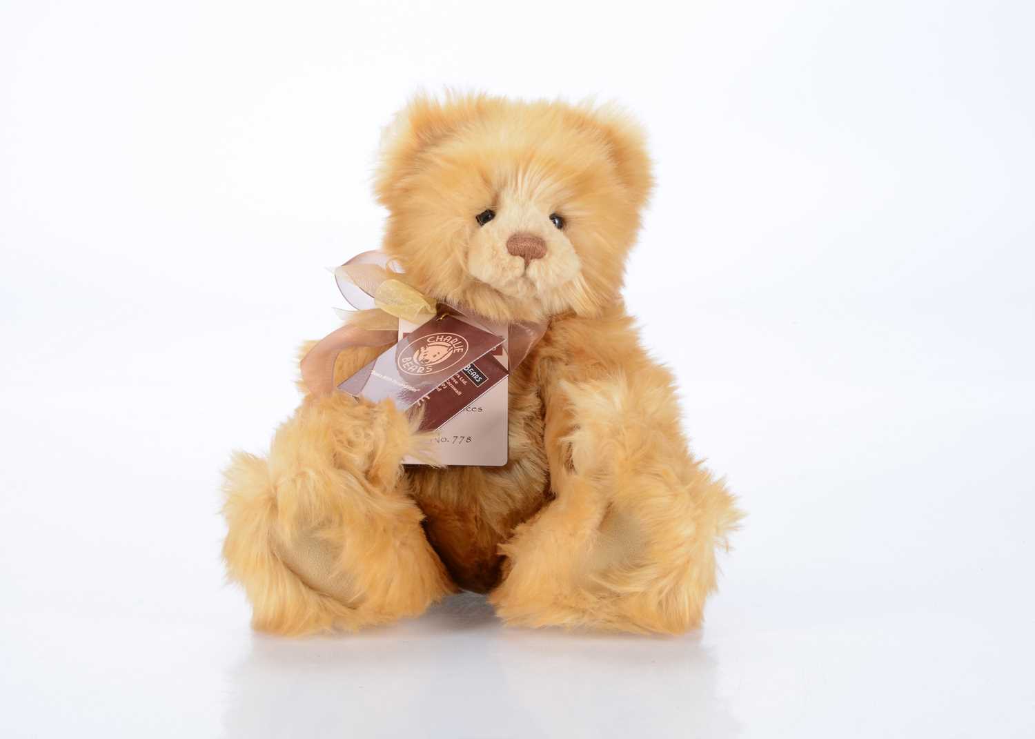 Lot 15 - A Charlie Bears Mr Tinkle teddy bear
