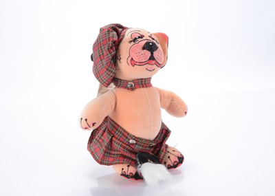 Lot 28 - A Merrythought limited edition Bonny MacBonzo dog replica