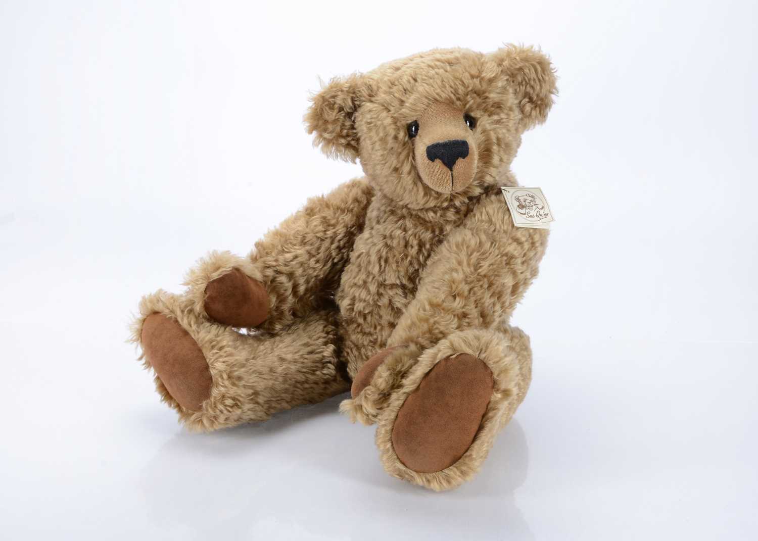 Lot 30 - A large Sue Quinn dormouse designs ‘Barchan’ teddy bear