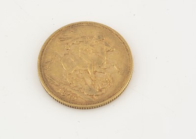 Lot 137 - A Victorian Young head full gold sovereign