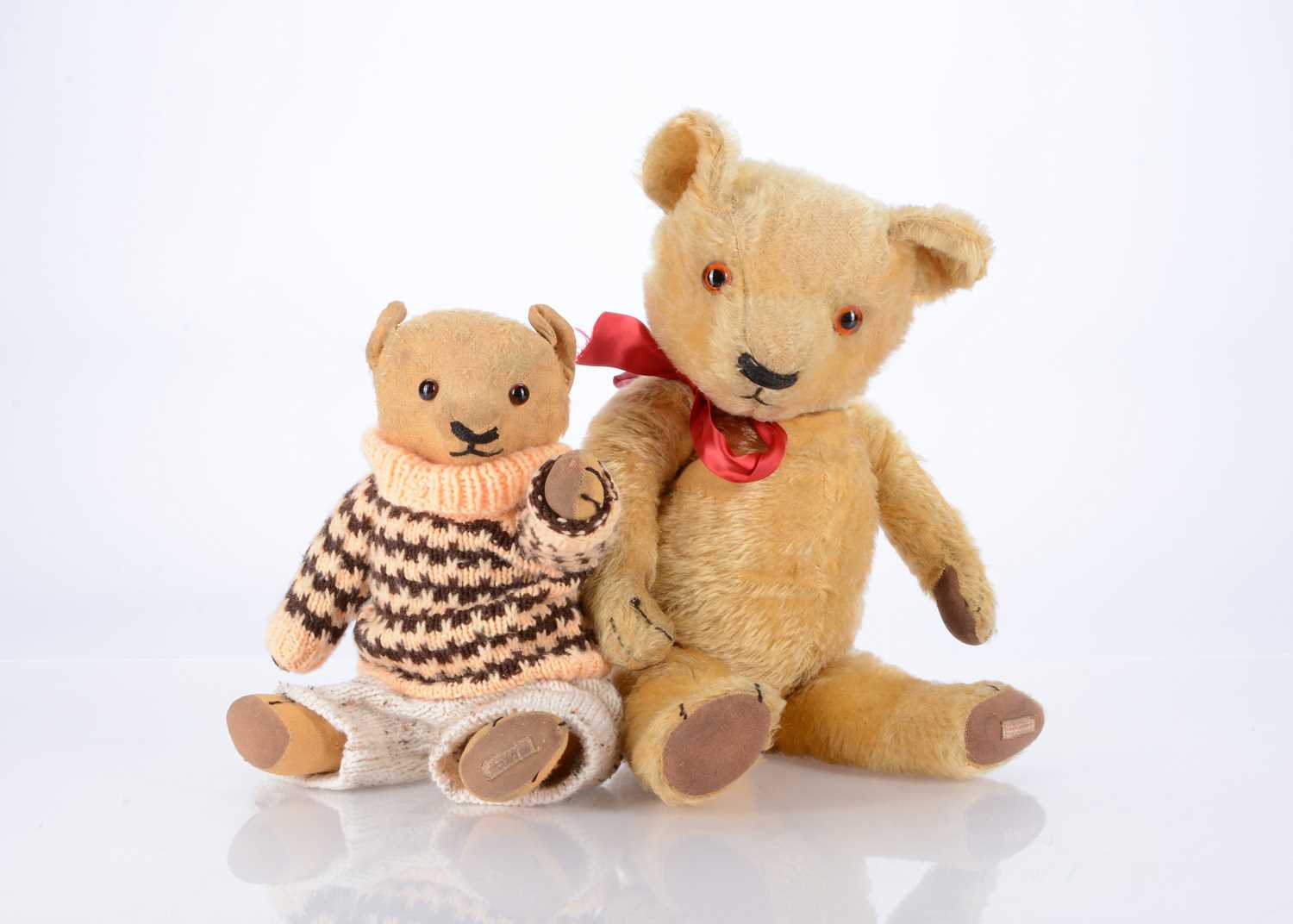 Lot 93 - Two Chad Valley teddy bears