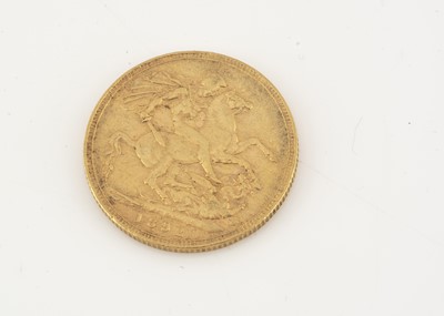 Lot 141 - A Victorian full gold sovereign