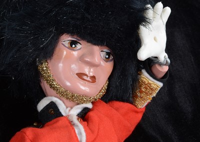 Lot 112 - A 1980s Pelham Puppets SL De Luxe  Range Guardsman 