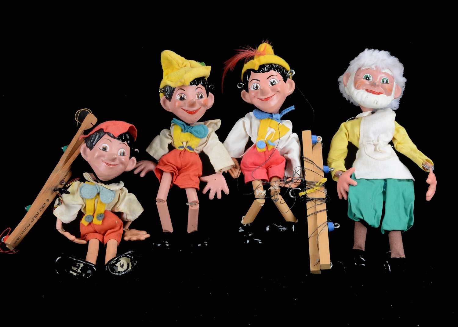 Lot 119 - Pelham Puppets Walt Disney Pinocchio and Gepetto