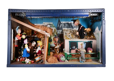 Lot 120 - A large Pelham Puppet mechanically driven theatre shop display