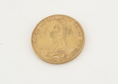 Lot 144 - A Victorian full gold sovereign