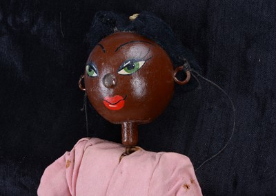 Lot 124 - A 1950s Pelham Puppets LS Range Black Girl