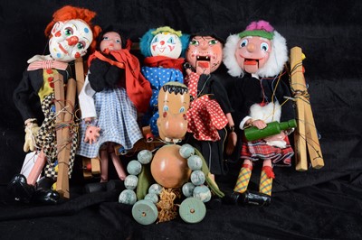 Lot 131 - Six Pelham Puppets