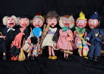 Lot 139 - Seven Pelham Puppets