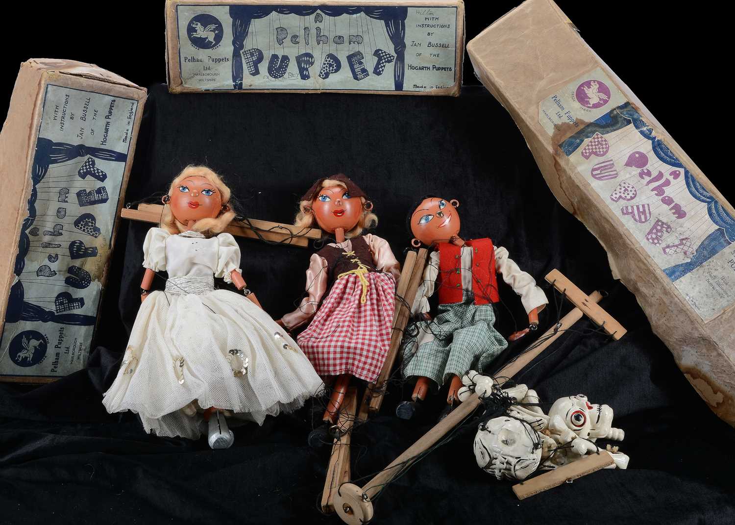 Lot 144 - Four Pelham Puppets