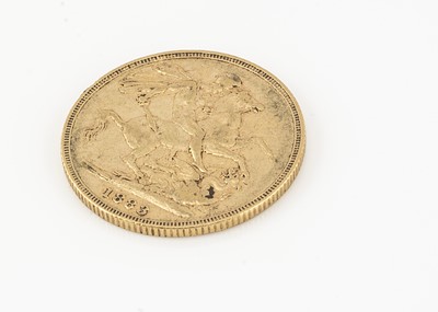 Lot 152 - A Victorian Young head full gold sovereign