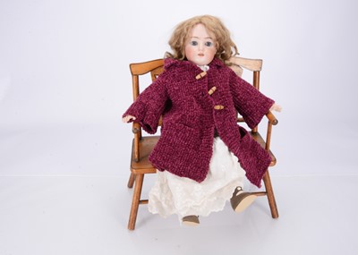 Lot 215 - A Porzellanfabrik Mengersgereuth bisque headed baby doll