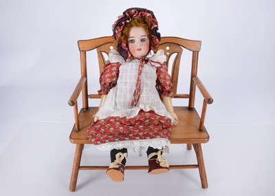 Lot 220 - A Simon & Halbig 1078 child doll