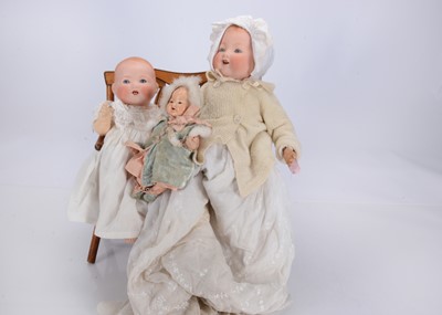 Lot 235 - Two Armand Marseille baby dolls