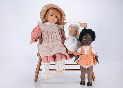 Lot 237 - A Trendon Sasha baby and Gotz artist doll