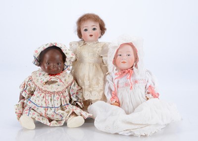 Lot 256 - A small Simon & Halbig for Kammer & Reinhardt toddler doll
