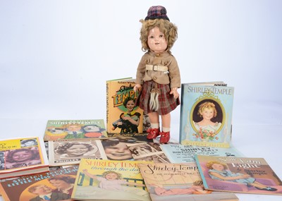 Lot 260 - An Ideal composition Shirley Temple doll