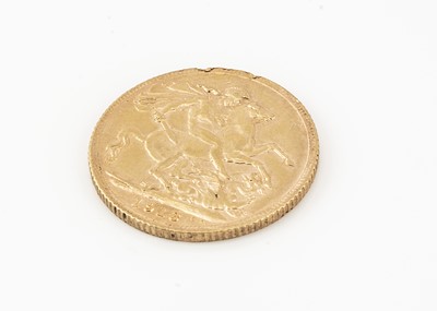 Lot 158 - A George V full Gold sovereign