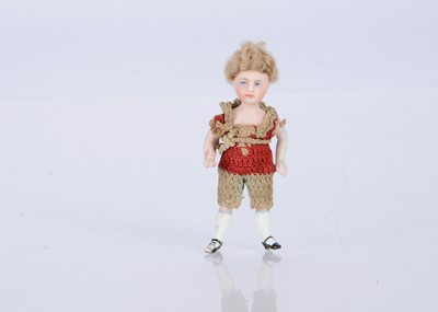 Lot 269 - A German all-bisque dolls’ house doll for the French market