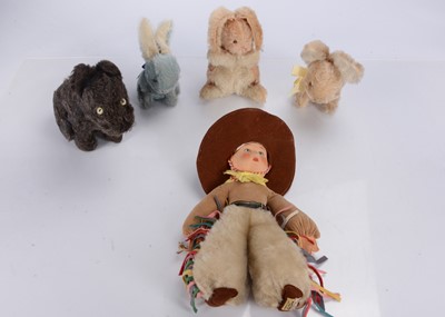 Lot 304 - A 1930s Merrythought Cowboy soft toy