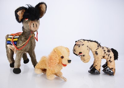 Lot 308 - Three Merrythought soft toy animals