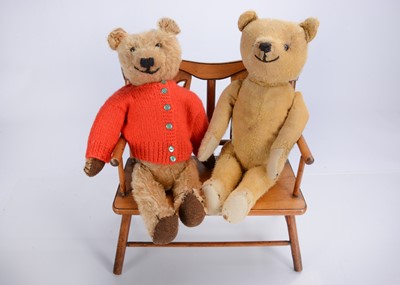 Lot 315 - Two Continental teddy bears