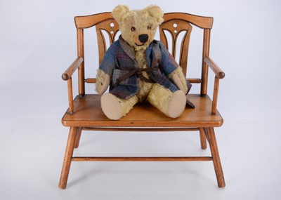 Lot 316 - A 1920s Chad Valley Aerolite teddy bear