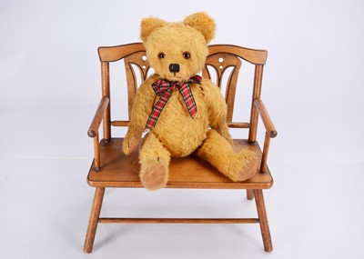Lot 319 - A post-war teddy bear probably late Farnell