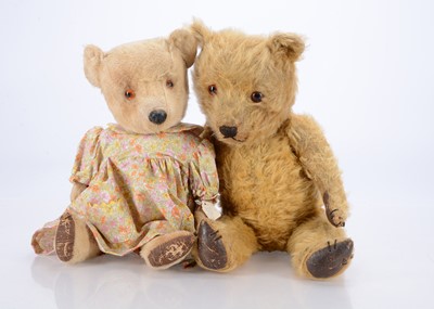 Lot 327 - Two post-war Chiltern teddy bears