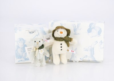 Lot 362 - A Steiff limited edition The Snowman ornament by Reymond Briggs