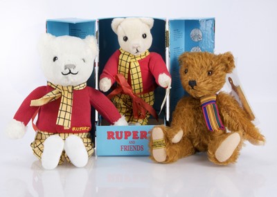 Lot 385 - A Merrythought limited edition Rupert and Friends, Rupert