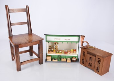 Lot 407 - A recent miniature toy ‘Farm Shop’