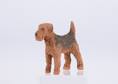 Lot 431 - A Forest Toys of Brockenhurst Airedale dog