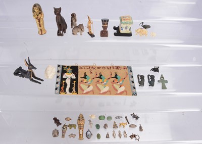 Lot 462 - Gems and artefacts from the Egyptian room of the dolls’ house