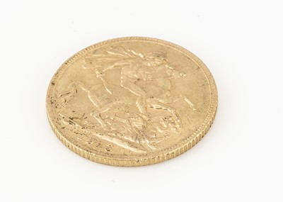 Lot 181 - A George V full Gold sovereign