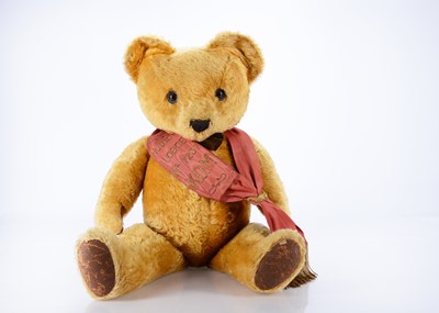 Lot 539 - A large Irish teddy bear