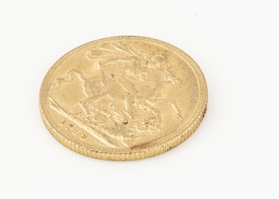 Lot 189 - A George V full Gold sovereign