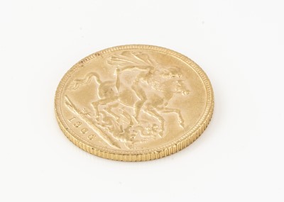 Lot 190 - An Edward VII full gold Sovereign