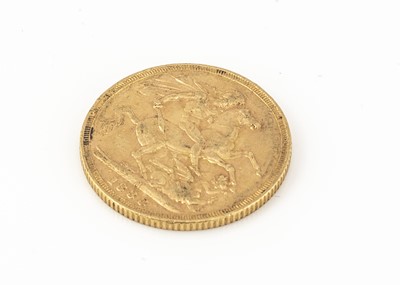 Lot 191 - A Victorian  full gold sovereign