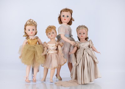 Lot 609 - Four 1940/60s Madame Alexander dolls